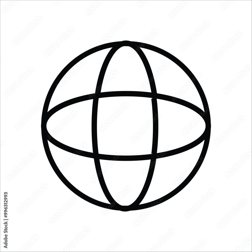 basketball vector icon line template basketball vector icon line template