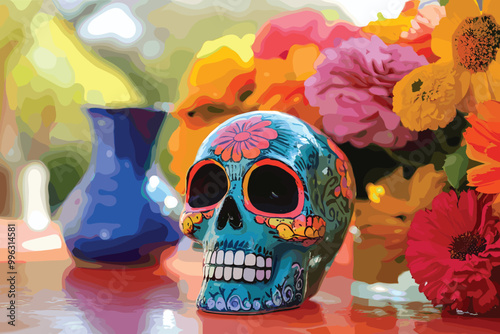 Discover the captivating allure of Day of the Dead skulls. Vibrant and symbolic, these stunning collections embody the beauty of life's eternal