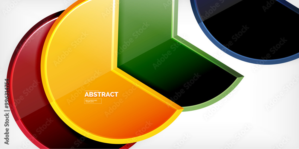 Glass reflective geometric round shapes background. Vector Illustration For Wallpaper, Banner, Background, Card, Book Illustration, landing page Glass reflective geometric round shapes background. Vector Illustration For Wallpaper, Banner, Background, Card, Book Illustration, landing page