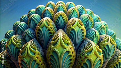 amazing composition of fancy 3d nature patterns natural template texture background