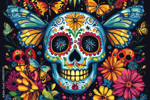 Discover the captivating allure of Day of the Dead skulls. Vibrant and symbolic, these stunning collections embody the beauty of life's eternal