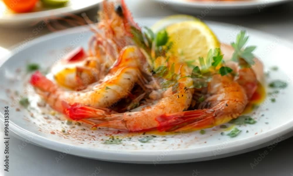 Delicious Grilled Shrimps Delicious Grilled Shrimps