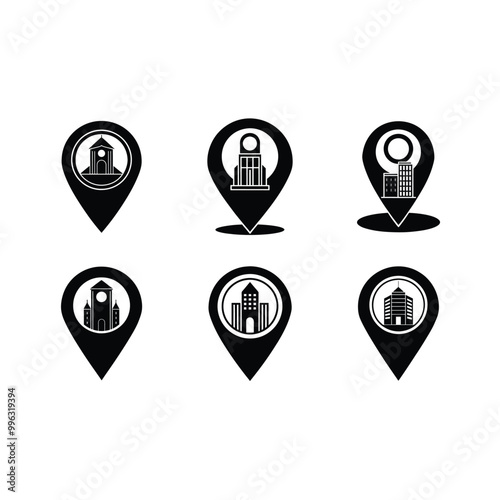 Free Download Generative AI Vector and Line Art Design for Location Graphics - GFXLoad