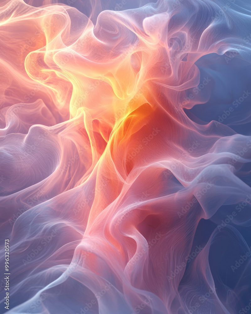 Abstract texture with smooth color gradients, Abstract texture with smooth color gradients,