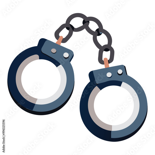 illustration of a handcuffs