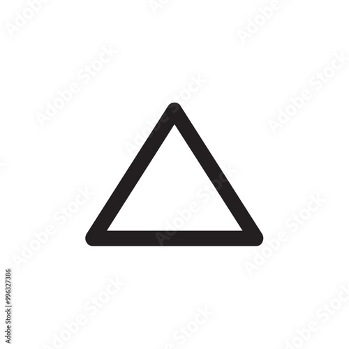 Free Download Caret Up Arrow Icon Glyph Style. Simple Direction Symbol Vector Illustration — Pixel-perfect Icon. - GFXLoad