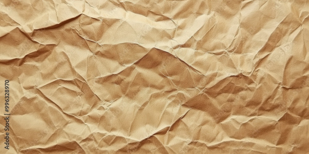 Crumpled Brown Paper Texture for Creative Projects Crumpled Brown Paper Texture for Creative Projects