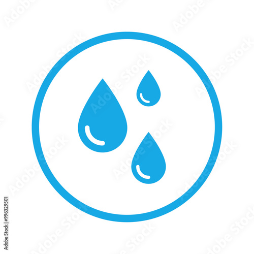 Water drops icon