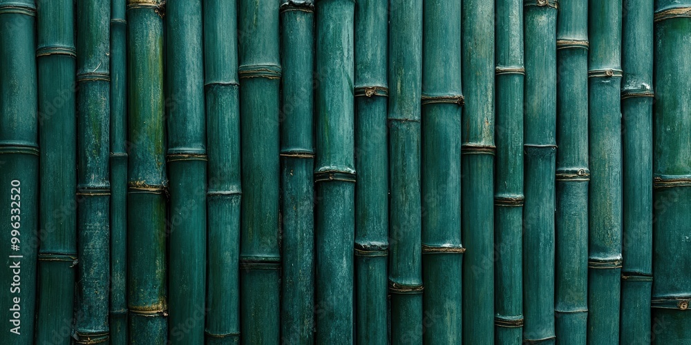Green Bamboo Wall Texture Background Green Bamboo Wall Texture Background