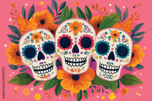 Discover the captivating allure of Day of the Dead skulls. Vibrant and symbolic, these stunning collections embody the beauty of life's eternal