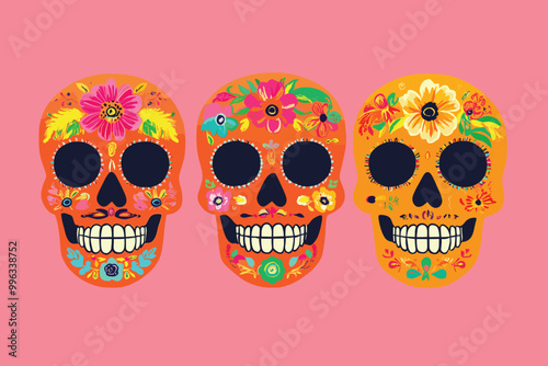 Discover the captivating allure of Day of the Dead skulls. Vibrant and symbolic, these stunning collections embody the beauty of life's eternal