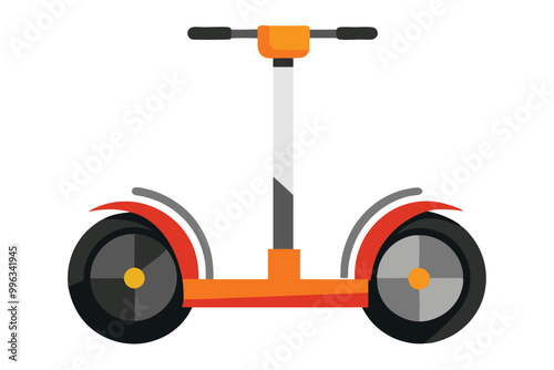 Segway vector illustration isolated on a white background