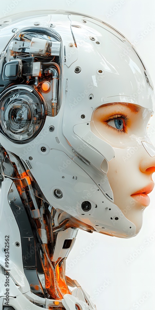 Fototapeta premium Artificial intelligence improves customer retention through predictive churn analysis