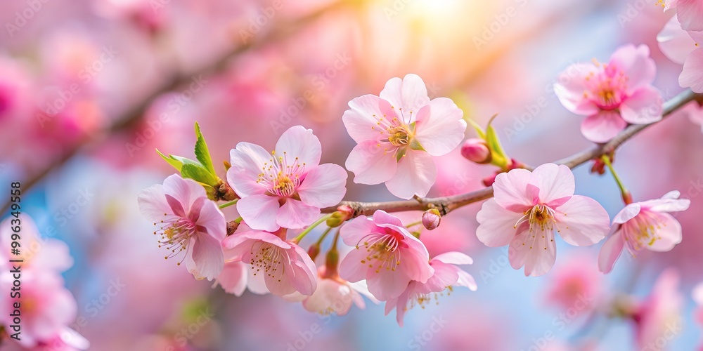 Pink flower called Cherry Blossom or in Japanese is Sakura AI-Created Content Pink flower called Cherry Blossom or in Japanese is Sakura AI-Created Content