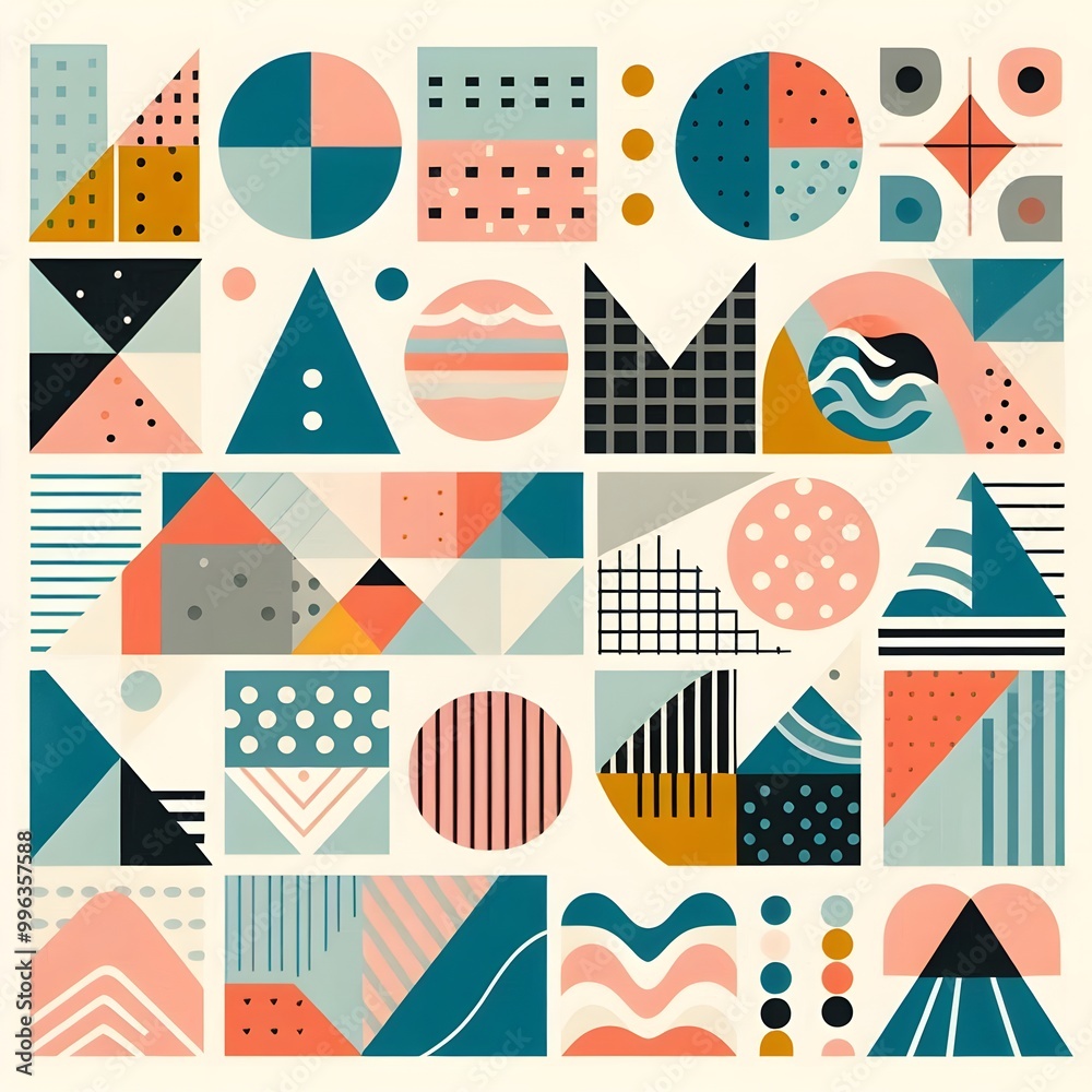 Abstract shape wallpaper for desktop and smartphone Abstract shape wallpaper for desktop and smartphone