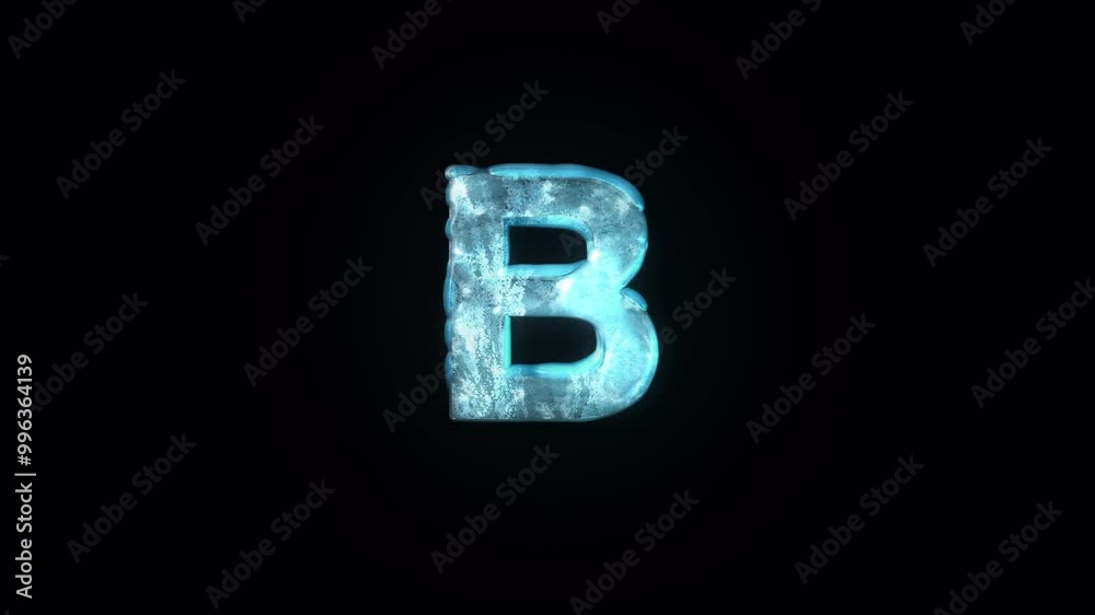 Frozen Ice Letter B. Cold Frosty Letter. Ice Cold Letter. Ice Frozen Alphabet. Winter Snowy Letter with Alpha Channel. Transparent Background Frozen Ice Letter B. Cold Frosty Letter. Ice Cold Letter. Ice Frozen Alphabet. Winter Snowy Letter with Alpha Channel. Transparent Background