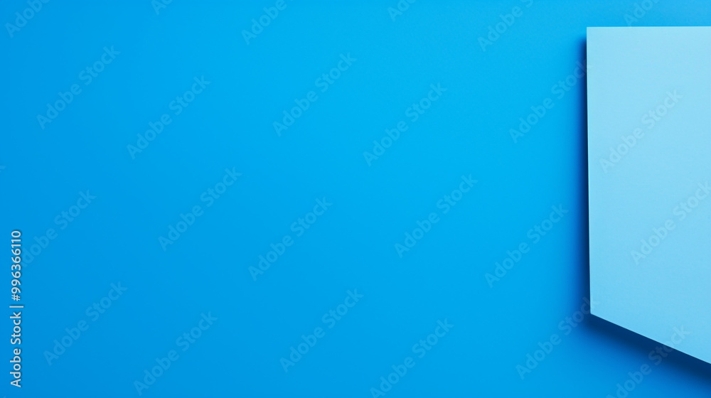 The blue background gives the image a calm and peaceful mood. The blue background gives the image a calm and peaceful mood.