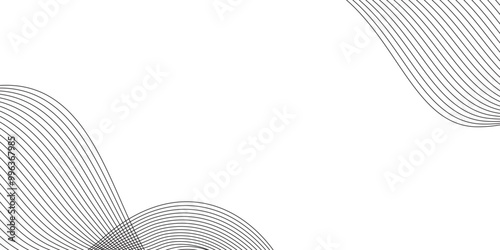 Abstract wave element for design. Digital frequency track equalizer. Stylized line art background, Abstract white wavy with blurred light curved line background.  Blending line background .