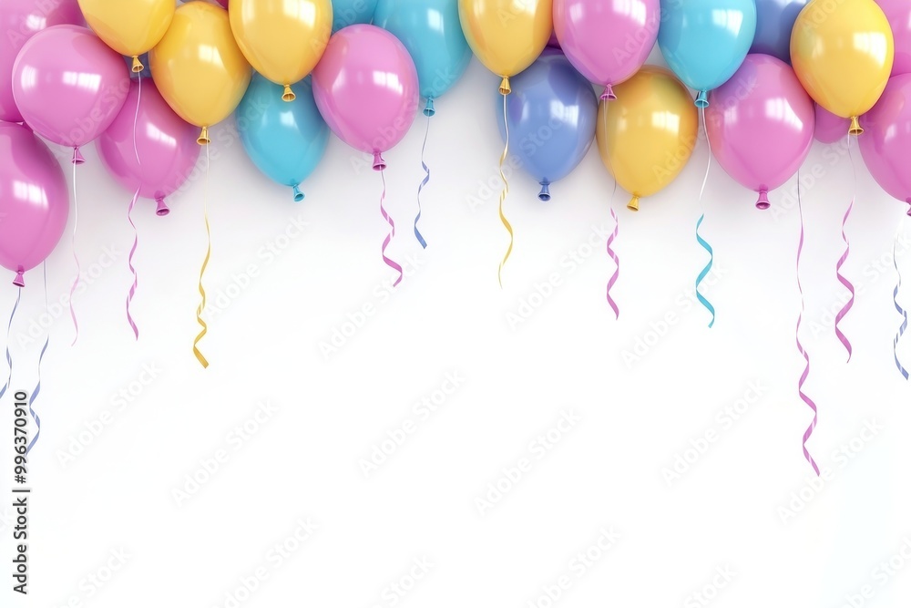 Birthday balloons background birthday celebration. Birthday balloons background birthday celebration.