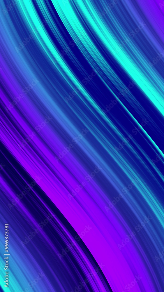 Neon Wavy Line Background Neon Wavy Line Background
