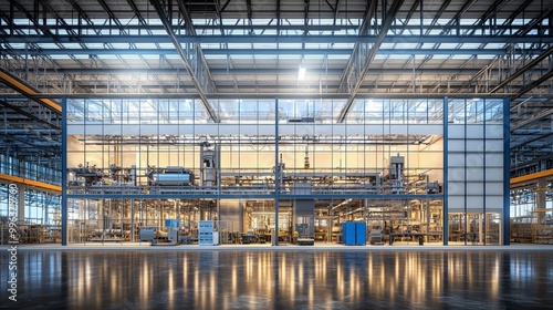 Wallpaper Mural Transparent production facility Torontodigital.ca