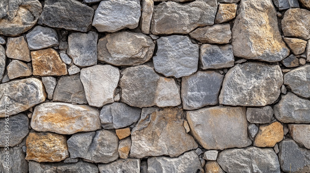 Texture of a rugged stone wall Aged masonry backdrop featuring natural stones Background composed of organic stone elements Texture of a rugged stone wall Aged masonry backdrop featuring natural stones Background composed of organic stone elements