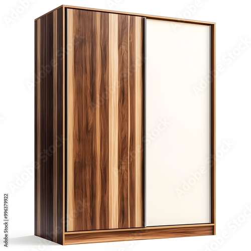 Modern Wooden Sliding Door Wardrobe for Bedroom Furniture Design