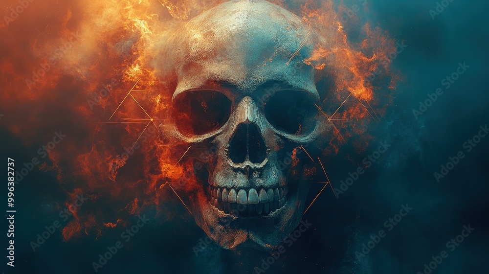 Skeleton Skull Skeleton Skull