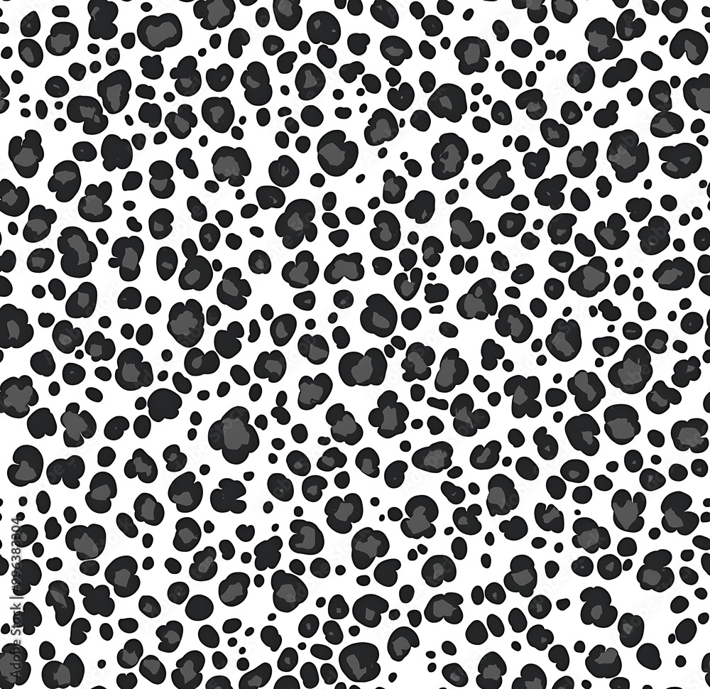 A seamless pattern of small leopard spots A seamless pattern of small leopard spots