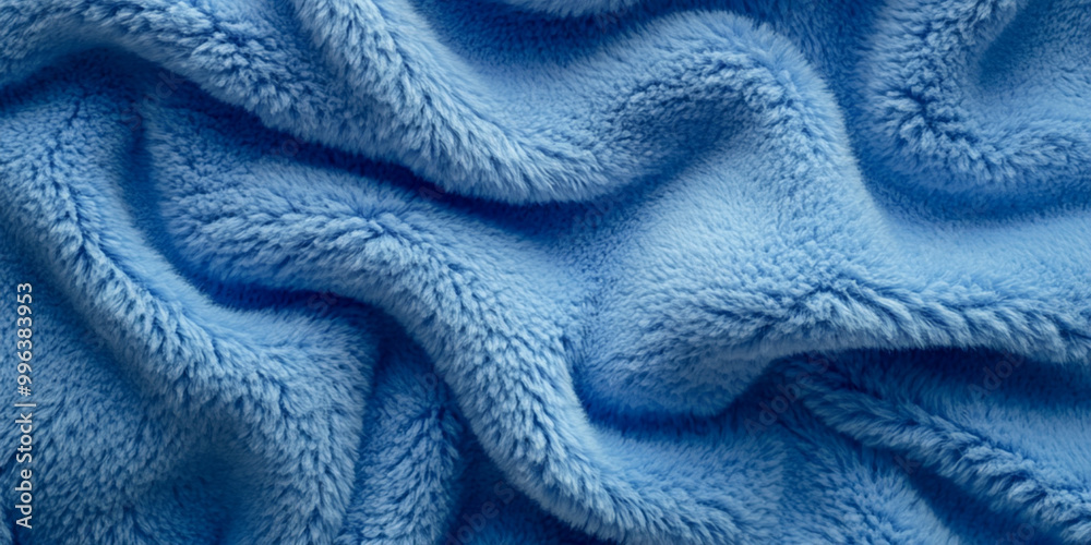 Background texture light blue, soft fleecy insulating fabric Background texture light blue, soft fleecy insulating fabric