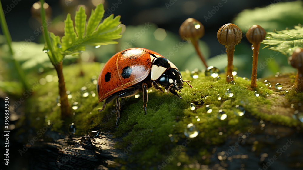 Obraz premium Ladybug
