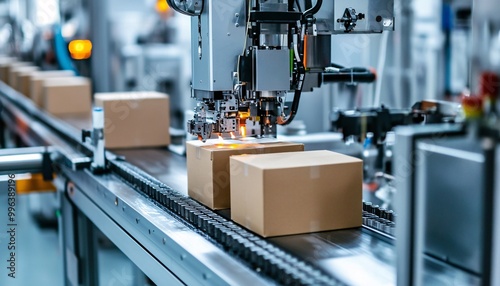 High-speed carton packaging machine efficiently sealing products in the manufacturing process