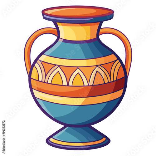 Vase vector illustration photo