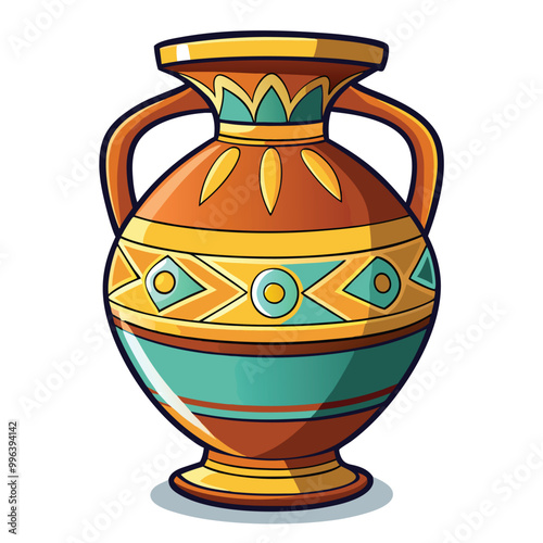 Vase vector illustration photo