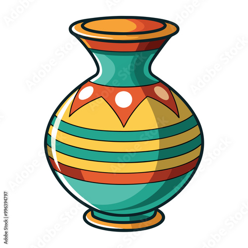 Vase vector illustration photo