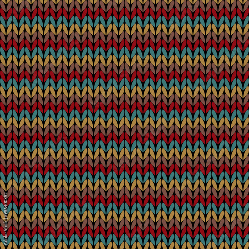 Knitted background pattern wallpaper knitting decorative print handmade textile knitting handiwork