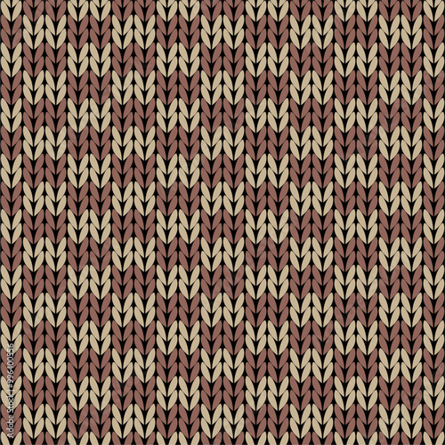 Knitted background pattern wallpaper knitting decorative print handmade textile knitting handiwork