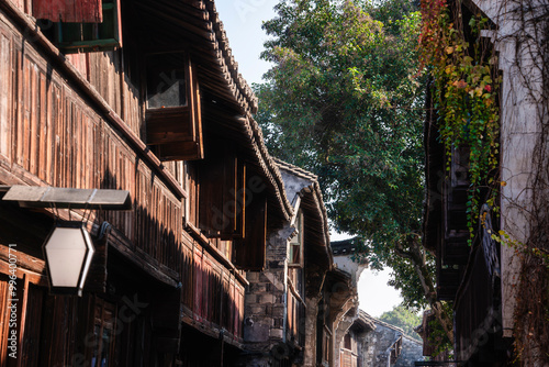 Wuzhen landmarks, China photo