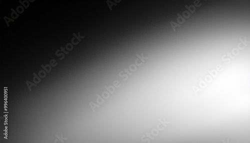 Abstract Black and White Gradient Background