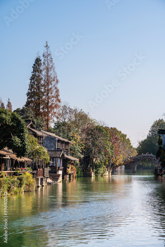 Wuzhen landmarks, China