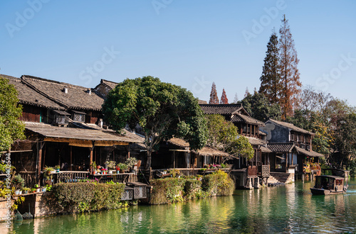 Wuzhen landmarks, China photo