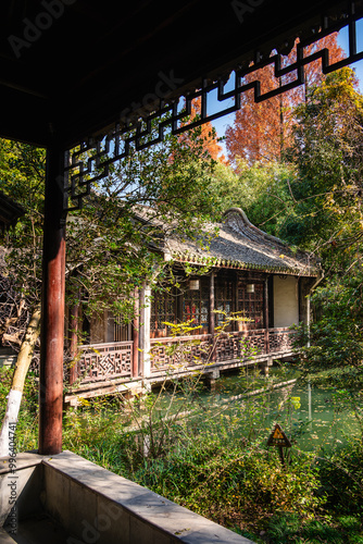 Wuzhen landmarks, China photo