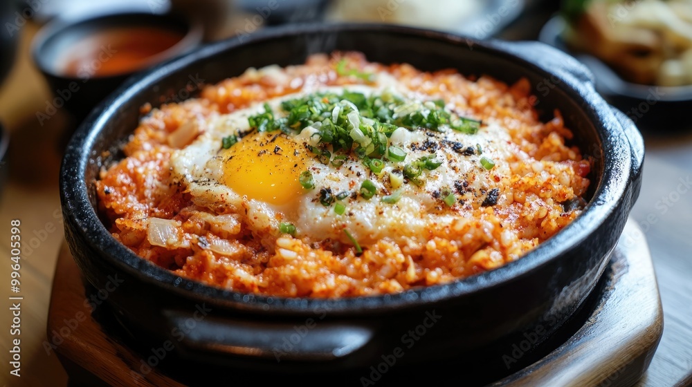 Korean style scorched rice dish known as nurungji bap Korean style scorched rice dish known as nurungji bap
