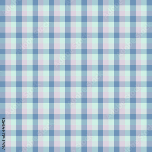 Seamless pattern of fabrics. A gentle pastel plaid design that cozy and classic touch. This checkered pattern features soft, muted colors. Ideal for apparel, vintage-inspired or minimalist look.