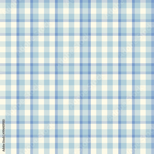 Seamless pattern of fabrics. A gentle pastel plaid design that cozy and classic touch. This checkered pattern features soft, muted colors. Ideal for apparel, vintage-inspired or minimalist look.
