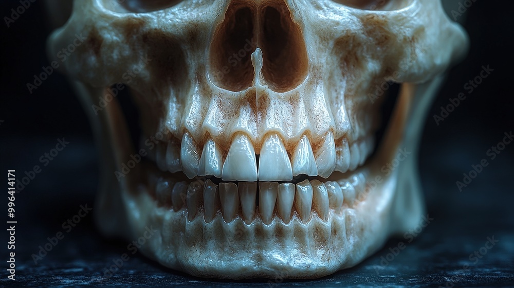 Obraz premium Skeleton Skull