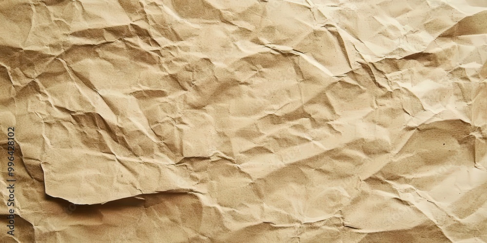 Crumpled Brown Paper Texture for Creative Projects Crumpled Brown Paper Texture for Creative Projects