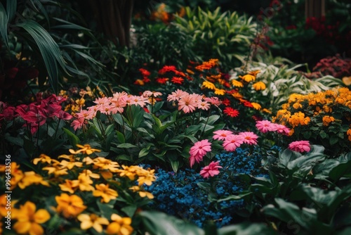 Colorful Garden Flowers