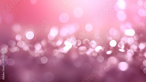 Blur bookeh silver lights or flashes on a pink color background