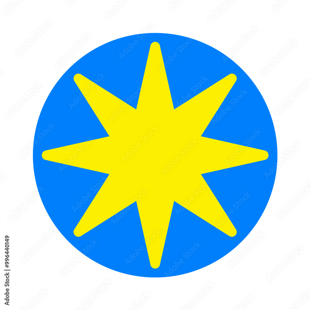 star circle icon. Vector illustration star circle icon. Vector illustration
